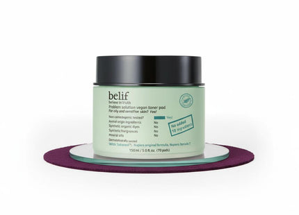 BELIF Problem Solution Vegan Toner Pad