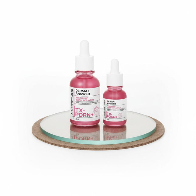 CNP LABORATORY Derma-Essence Pink Toning Deep-Shot Ampoule 30ml +15ml
