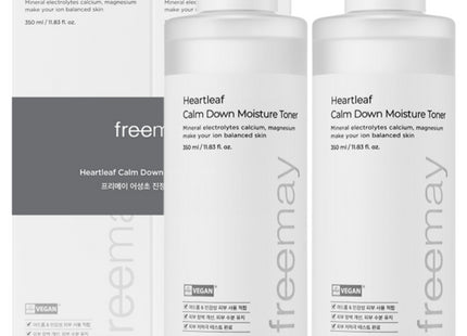 FREEMAY  Houttuynia Cordata Soothing Hydrating Toner 350ml 2-Pack