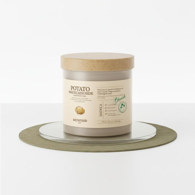 SKINFOOD SKINFOOD Potato Centella Asiatica Soothing Pad Double Set 2 x 60 pads