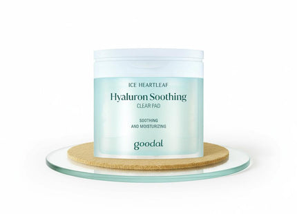 GOODAL Goodal Houttuynia Cordata Hyaluronic Soothing Clear Pad 70 Counts Set +70 Counts Refill + Shopping Bag