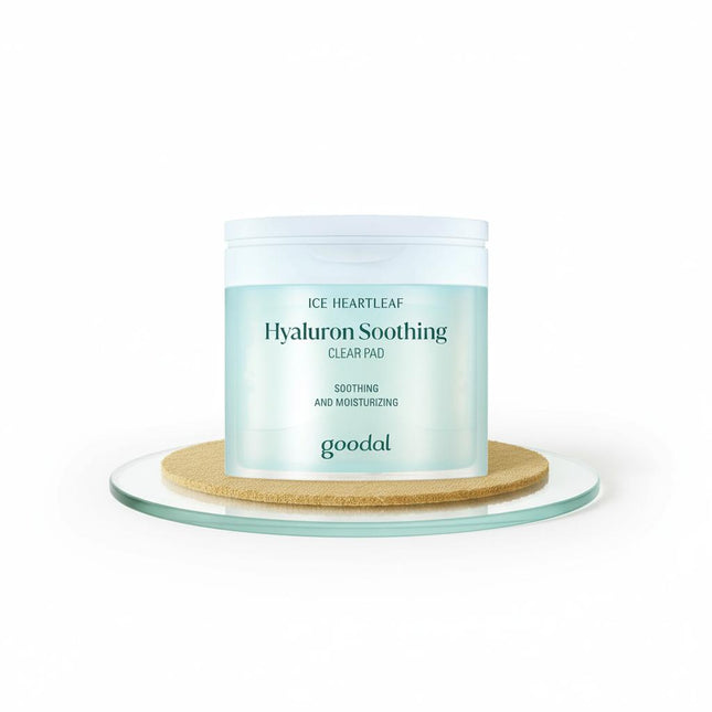 GOODAL Goodal Houttuynia Cordata Hyaluronic Soothing Clear Pad 70 Counts Set +70 Counts Refill + Shopping Bag