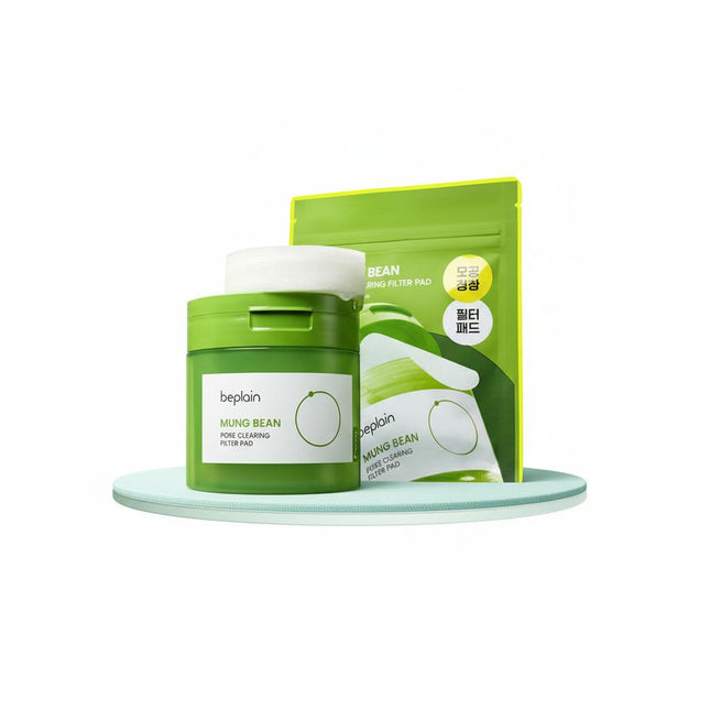 BE PLAIN Mung Bean Pore Clearing Pad 70 Sheets + 10 Sheets Special Edition