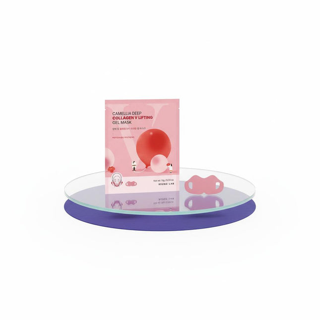ROUND LAB Camellia Deep Collagen V Lifting Gel Mask 1 Sheet
