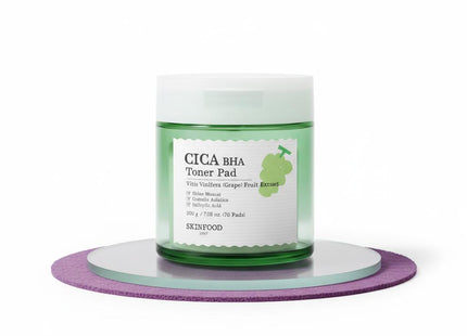 SKINFOOD SKINFOOD Shine Muscat Cica BHA Toner Pad