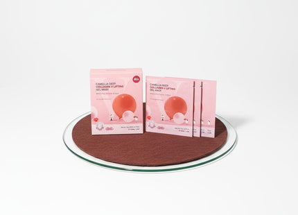 ROUNDLAB Dongbaek Deep Collagen V Lifting Gel Mask 4ea