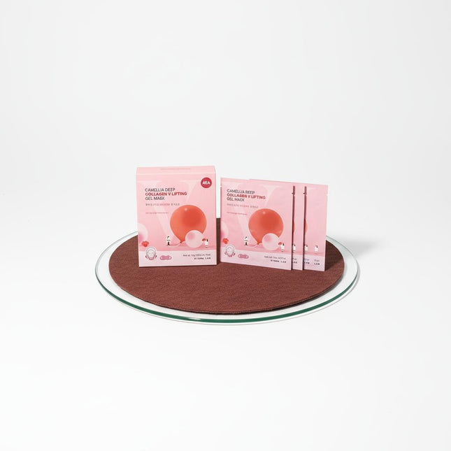 ROUNDLAB Dongbaek Deep Collagen V Lifting Gel Mask 4ea