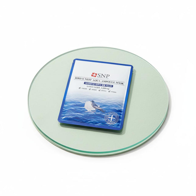 SNP Sea Swallows Nest Aqua Ampoule Mask 1P