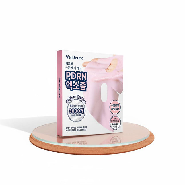 WELLDERMA PDRN Exosome Hydro Gel Mask Pack 4ea