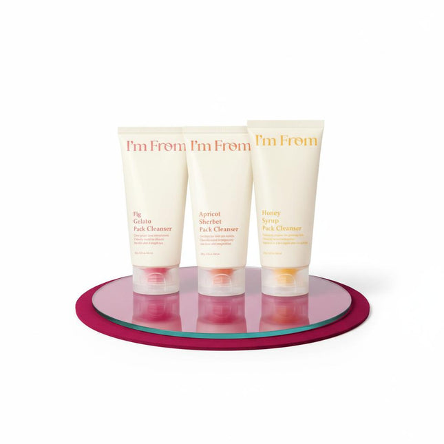IM FROM Packcleanser 120g 3 Types
