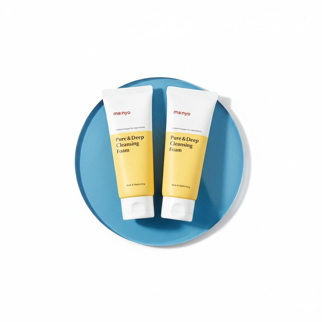 MANYO FACTORY Pure  Deep Cleansing Foam 160ml x 2 Double Set
