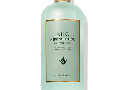 AHC  Premium Hub Solution Aloe Vera Toner 500ml 1 Pack