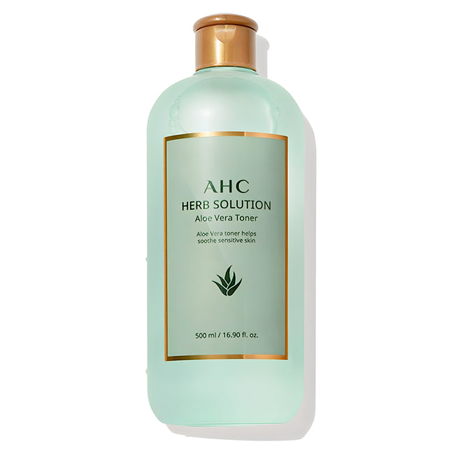 AHC  Premium Hub Solution Aloe Vera Toner 500ml 1 Pack