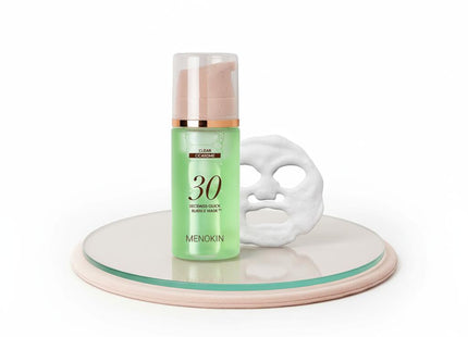 MENOQUIN 30 SEC QUICK BUBBLE MASK CLEAR 95ML