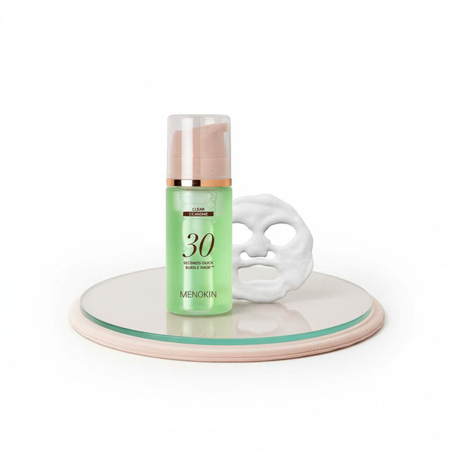 MENOQUIN 30 SEC QUICK BUBBLE MASK CLEAR 95ML