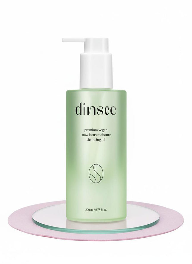 DINSI Premium Vegan Edelweiss Hyaluronic Acid Hydrating Cleansing Oil 200ml
