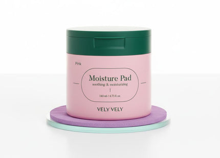 VELY VELY Pink Moisture Pad 60 count