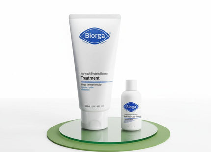 BIOGA No-Wash Protein Booster Treatment 300ml + Free 50ml Hair Loss Shampoo