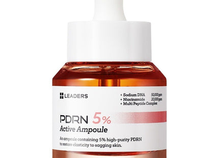 LEADERS  PDRN 5% Active Ampoule, 30ml, 1 Count
