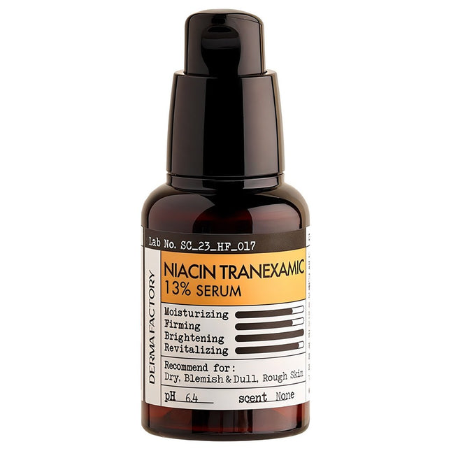 DERMA FACTORY  Niacin Tranexamic Acid 13% Serum 30ml 1 count