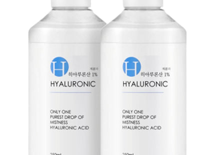 GLOWMONSTER  Low Molecular Hyaluronic Acid 1% Solution 250ml 2 Count