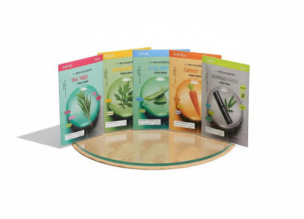 BRING GREEN Fresh Mask 10 Sheets 5 Types