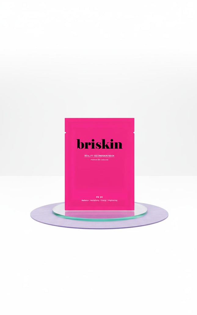 BRISKIN Real Fit Second Skin Mask 10P 4 Types