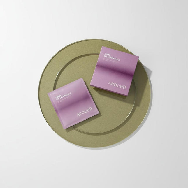 AROCELL Arocell Super Collagen Mask 3+1 with Super Shot Ampoule Sachet