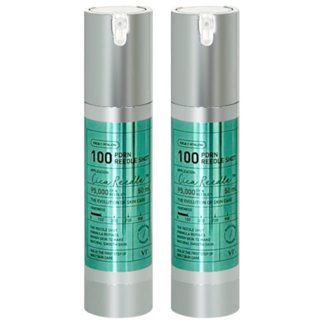VT COSMETICS VT PDRN Re:cipe Shot 100 Ampoule, 50ml, 2 Count