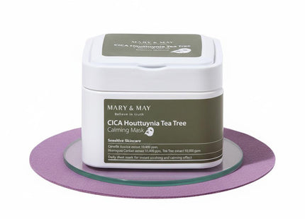 MARIENMAY Centella Asiatica  Tea Tree Calming Sheet Mask Pack 30 Sheets