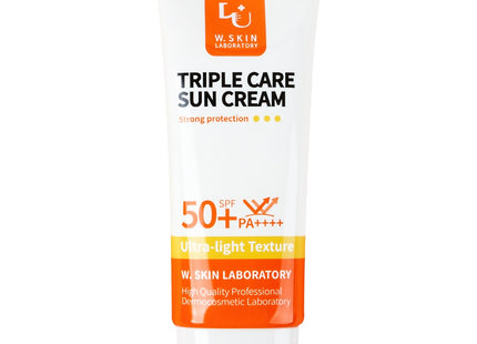 W SKIN LAB  Triple Care Sun Cream SPF50+ PA++++, 60g, 1 Count