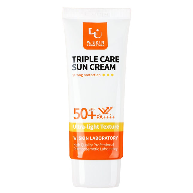 W SKIN LAB  Triple Care Sun Cream SPF50+ PA++++, 60g, 1 Count