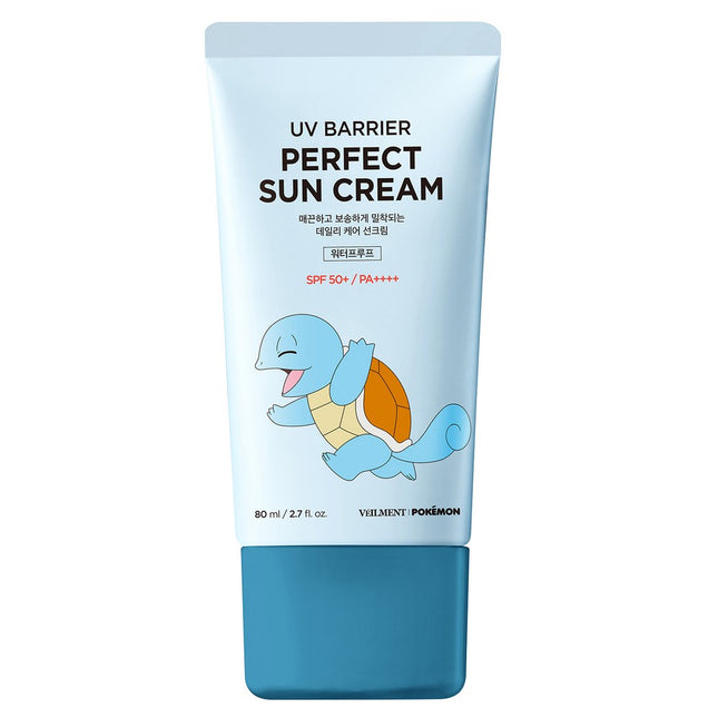 BELMAN  Pokemon Squirtle UV Sunscreen SPF50+ PA++++, 80ml, 1 Count