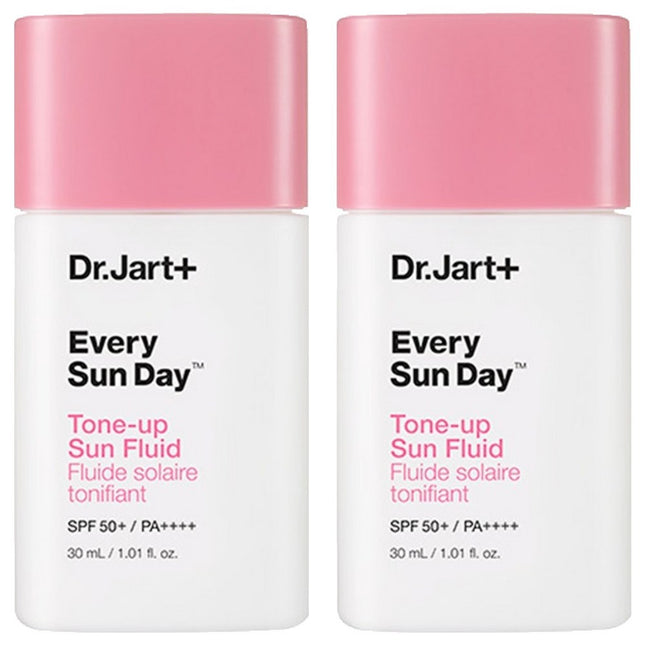 DR.JART+  Every Day Tone-Up Sun Fluid SPF50+ PA++++ 30ml 2 Pack