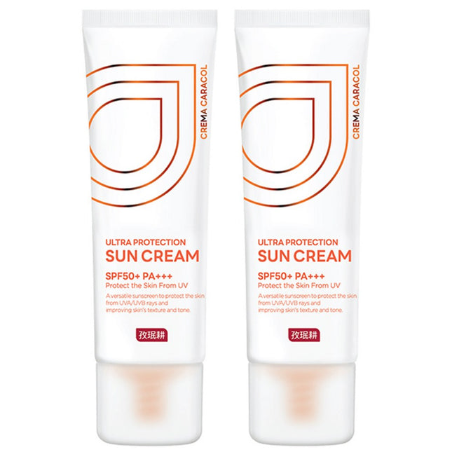 JAMIN KYUNG  Crema Caracol Ultra Protection Sun Cream SPF50+ PA+++, 50ml, 2 Count