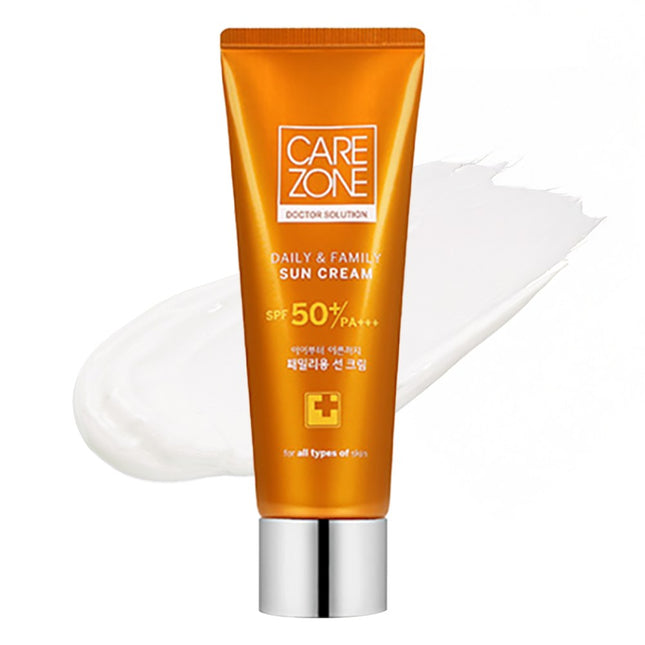 CAREZONE  Daily & Family Sun Care Cream SPF50+ PA+++, 80ml, 1 count