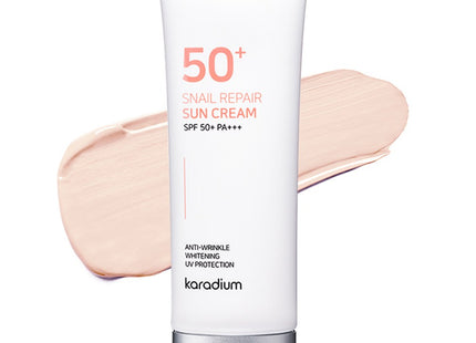 CARADIUM  Snail Repair Sun Cream SPF 50+ PA+++, 70ml, 1 Count