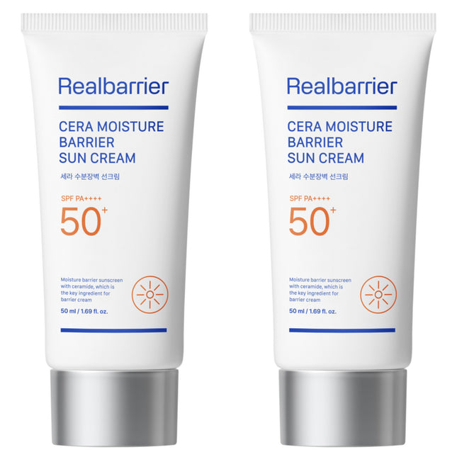 REALBARRIER Real Barrier Aqua Soothing Barrier Sun Cream SPF50+ PA++++, 50ml, 2 count
