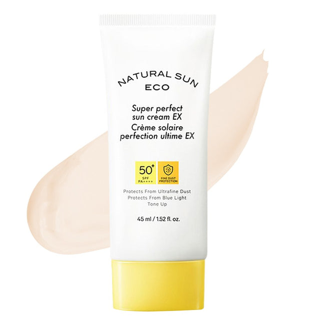 THE FACE SHOP  Natural Sun Eco Super Perfect Sun Cream EX SPF50+ PA++++, 45ml, 1 piece