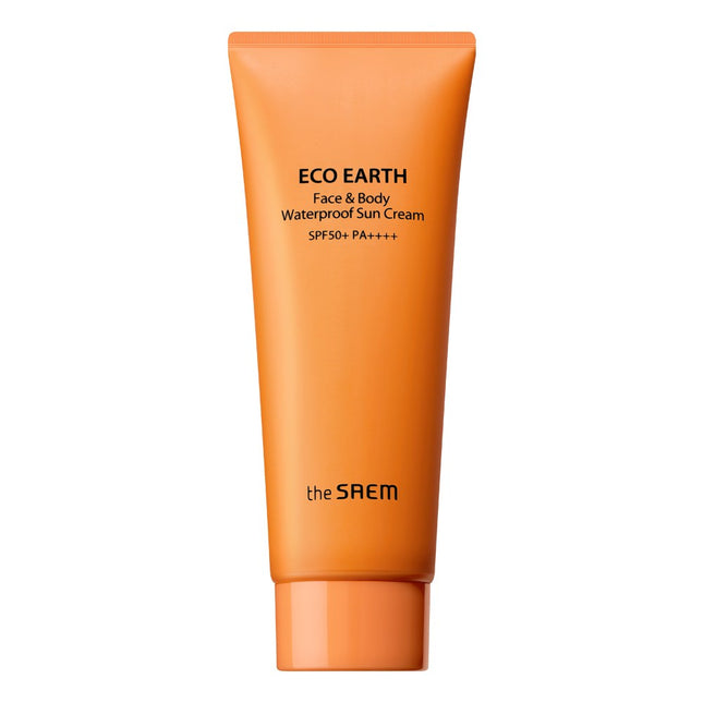 THE SAEM  Eco Earth Waterproof Sun Cream SPF50+ PA++++, 100g, 1 count