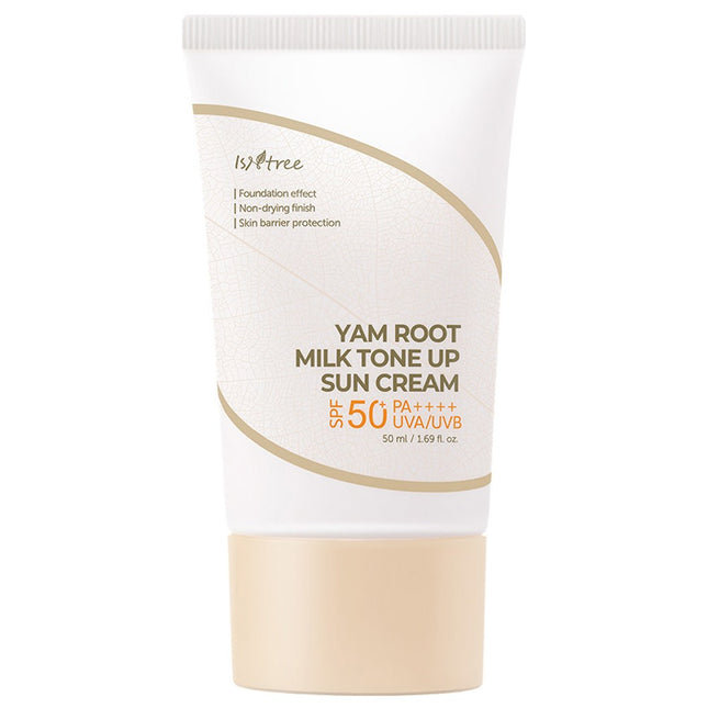 ISNTREE  Yam Milk Tone-Up Sun Cream SPF50+ PA++++, 50ml, 1 count