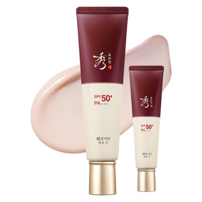 SOORYEHAN  Hyobi-dam Fermented Sun Cream SPF50+ PA+++, 60ml, 2 Count