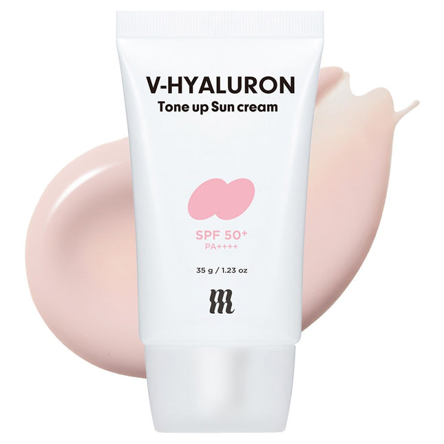 MERGE  V Hyaluronic Acid Inorganic Sun Cream Tone-Up SPF50+ PA++++, 35g, 1 pack