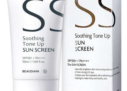 BEAUDIANI  Soothing Tone-up Sunscreen SPF50+ PA++++, 50ml, 1 count