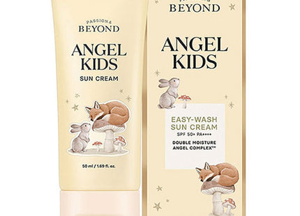 BEYOND  Kids Angel Kids Easy Wash Sun Cream SPF50+ PA++++, 50ml, 1 Count