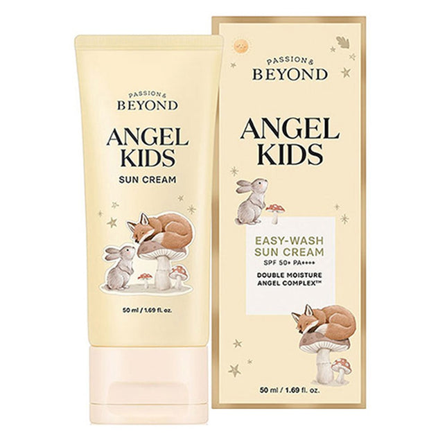 BEYOND  Kids Angel Kids Easy Wash Sun Cream SPF50+ PA++++, 50ml, 1 Count