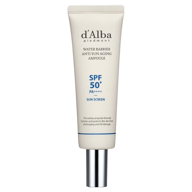 D'ALBA  Water Barrier Anti Sun Aging Ampoule SPF50+ PA++++, 50ml, 1 count