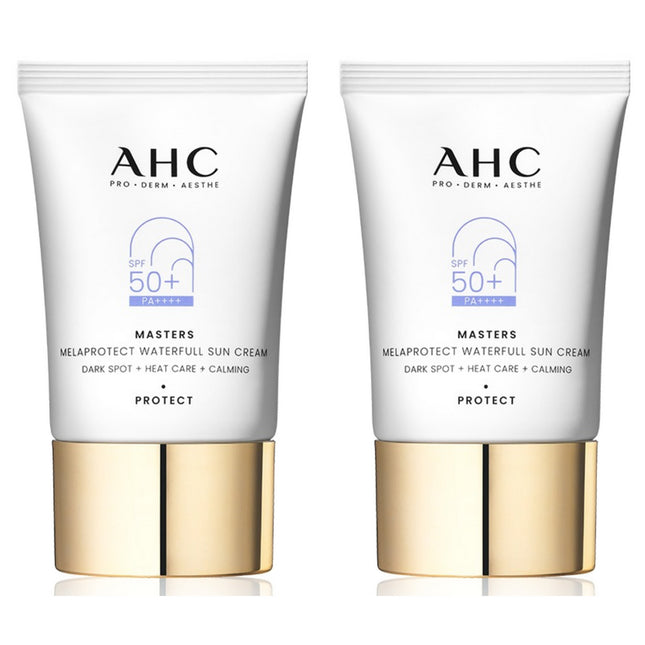 AHC  Masters Melaprotect Waterful Sun Cream SPF50+ PA++++, 40ml, 2 Pack