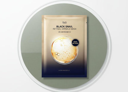 DRG Black Snail Retinol Wrinkle Mask 1 Sheet