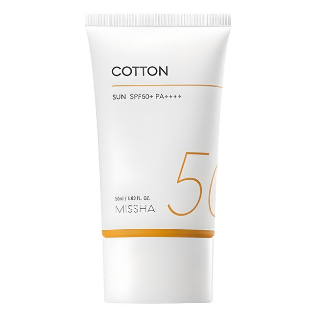 MISSHA  All Around Safe Block Cotton Sunscreen SPF50+ PA++++, 50ml, 1count